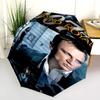 Iconic Gun Logo Design Folding umbrella Suitable for all seasons travel Umbrella Umbrella Sun umbrella