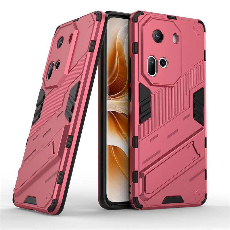 For OPPO Reno 11 Pro Case Luxury Armor Bumper Shockproof Phone Case For OPPO Reno11 Reno 11Pro Magnetic Holder Stand Back Cover