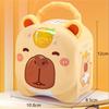 Capybara Piggy Bank, Cute & Lockable Metal Storage Box For Kids & Students, Cute Animal Desktop Ornament Decoration