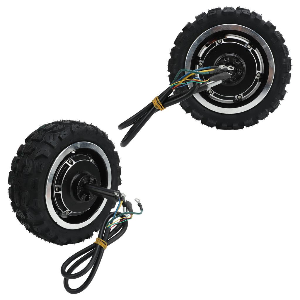 11-Zoll Radnabenmotor 36-72V 500W bis 2000W 1850 U/min 70 km/h Trommelbremse für Elektrofahrrad Motorrad Roller