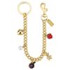 Women'S Bag Fashion Embroidery Thread Shoulder Bag Chain Small Square Bag Flower Rainbow Bear Lock Pendant Diagonal