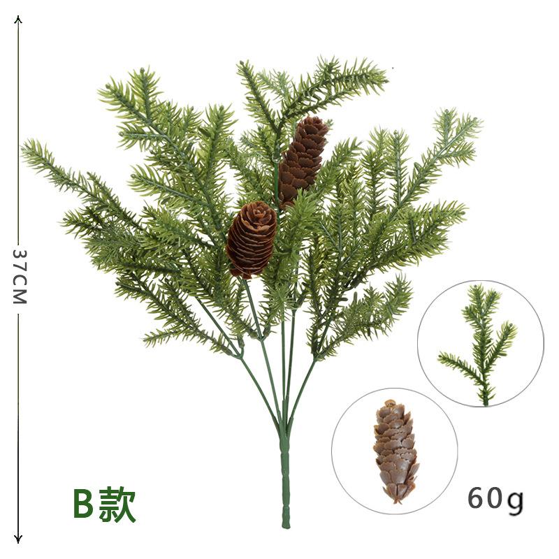 Artificial Green Plant Landscaping, Potted Landscape, Artificial Tree, Indoor Staircase, Lower Corner, Decorative European-Style Plant Simulation