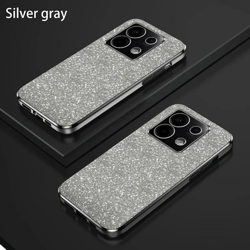 For POCO X7 F7 Pro  Glitter Plating Silicone Case For Xiaomi POCO X7 X6 M6 F6 F5 Pro Soft Back Cover Coque