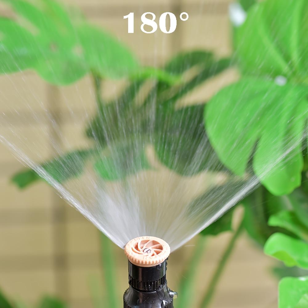 5Pcs - 360 °   Rotating Lawn Watering Head, Adjustable Spray Modes, Suitable For Underground Garden Sprinklers In Large/Small Areas, Compatible