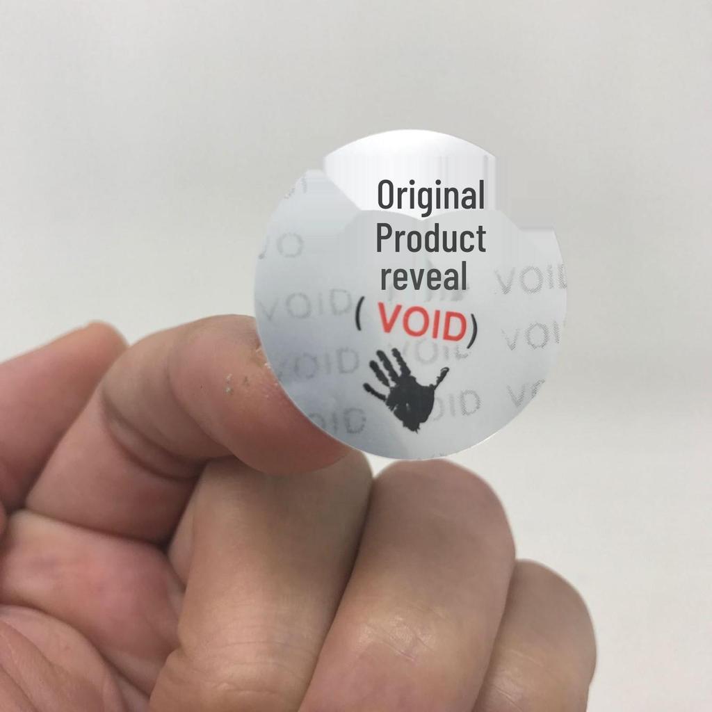 Tear-off Non-refundable Anti-Tamper Void Label Sticker - Self-adhesive, Disposable Seal