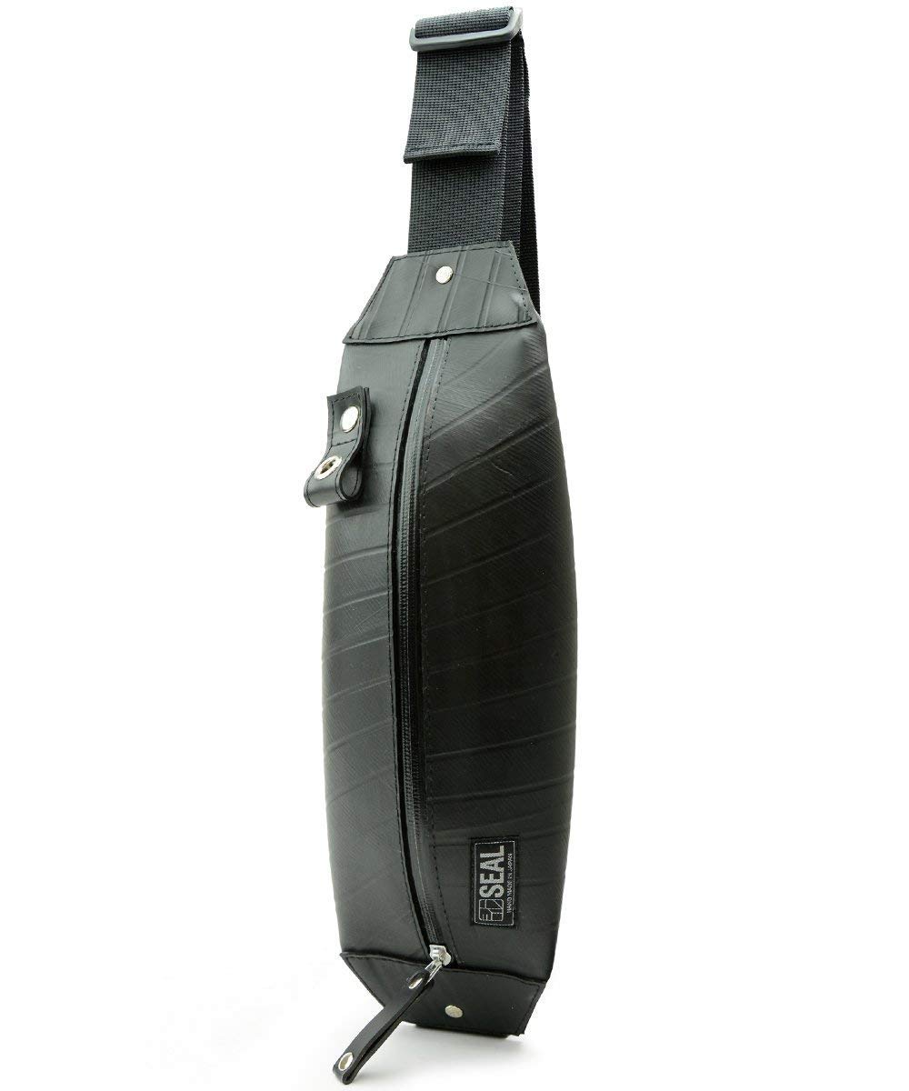 

Водонепроницаемая одноплечевая сумка SEAL для мужчин, идеально подходит для активного отдыха, устойчива к пятнам, уникальный дизайн (PS-037SBK)