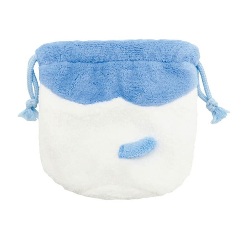 Marimo Craft CHIIKAWA Face Drawstring Pouch, Hachiware, CKW-038, W16 x H16 x D1cm