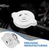 Premium Stainless Steel Radiator Cap Universal High Pressure Coolant Reservoir Cap for Cars Trucks Suvs Heavy Duty Engine