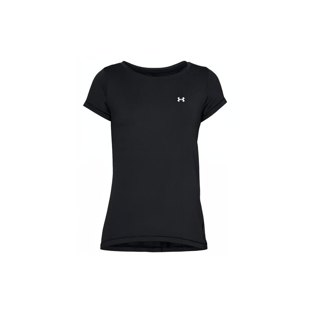 Under Armour Set In Sleeve T Shirt Women's Black 1328964-001