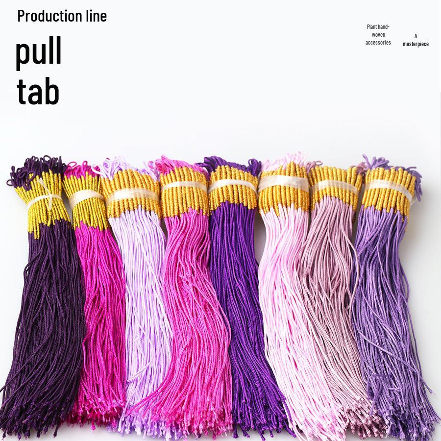 Hand-Woven Gold Wire Pull Ring Necklace & Bracelet Pendant with Movable Loop