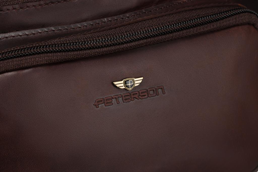 PTN BP001E-OPU-6927 Brown Leather Pouch