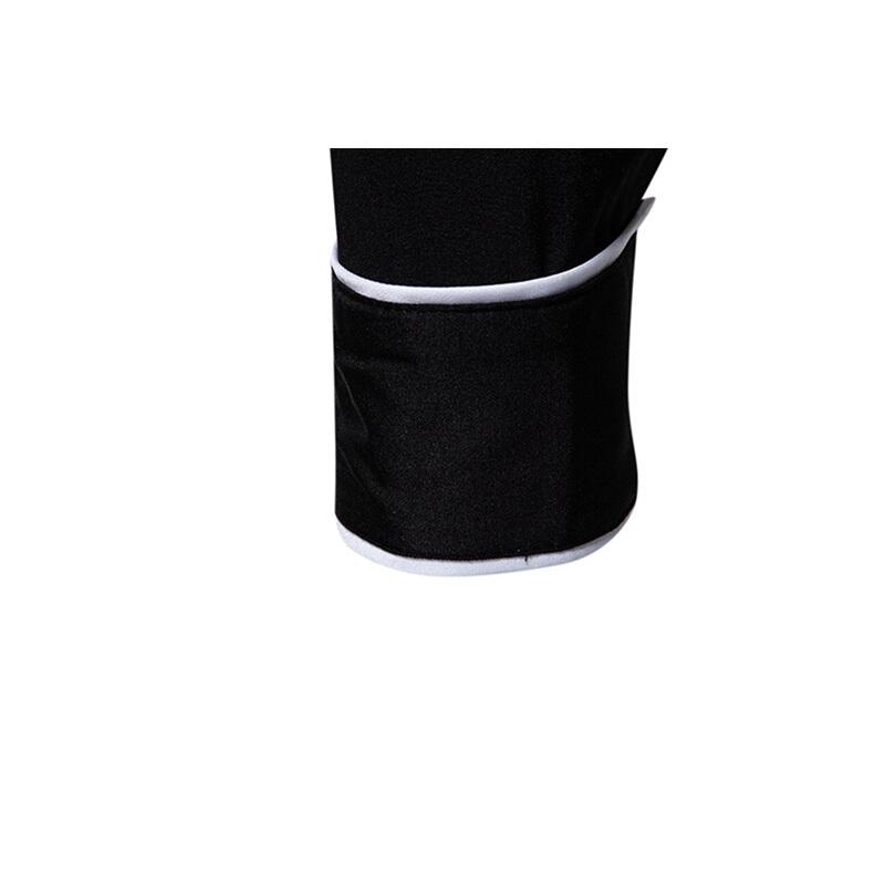 Spring New Fashion Tassels Design Men's Long Sleeve Shirt Embroidery Costume Performance Shirts Male Party Nightclub Shirt