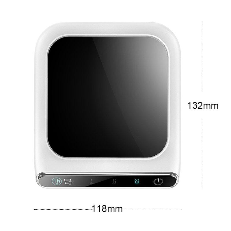 Aquecedor de Caneca de Café USB Portátil Uso Casa Escritório 3 Configurações de Temperatura 5V Mini Aquecedor de Copo Placa Elétrica Aquecedor de Caneca Porta-copos