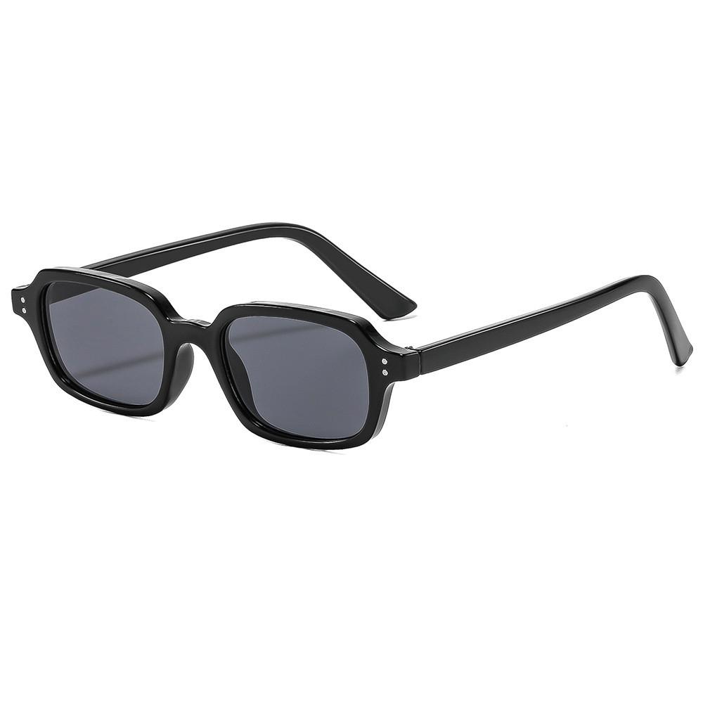 Retro Geometric Square Glasses For Outdoor Activities With Uv400 Antiuv Lens For Unisex