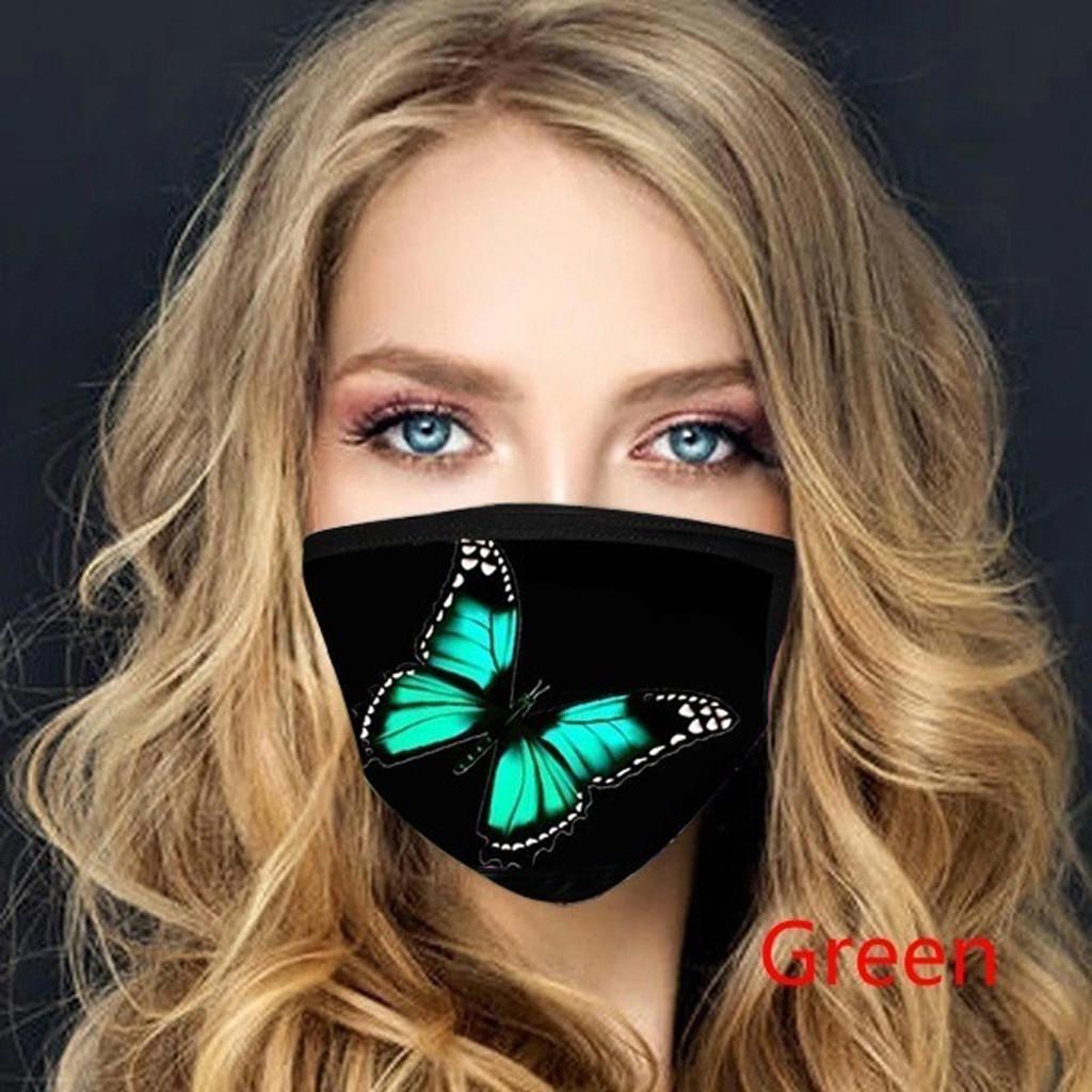 1pc Mouth  for Dust’  Anti-Face Mask Washable Earloop Mask