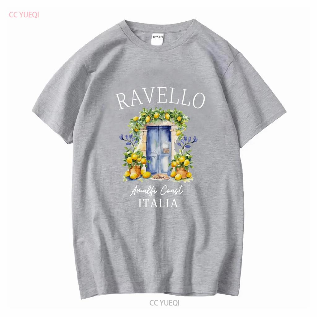 Ravello T Shirt Italy Lemons Cute Amalfi Clothes Outfit Travel South Italia long or short sleeves vintage Washed fashion
