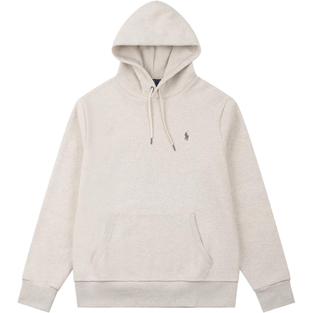 

Polo Ralph Lauren Однотонная толстовка с капюшоном на шнурке с вышитым логотипом-пони для мужчин MNPOKNI16821917-200 S
