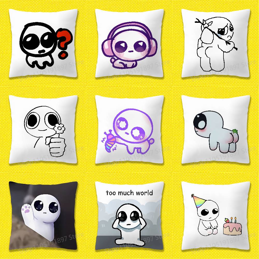 Cartoon Funny TBH Creature Throw Pillow Case For 45*45cm 40cm 30cm 50cm 55cm Square Home Pillowcase Case