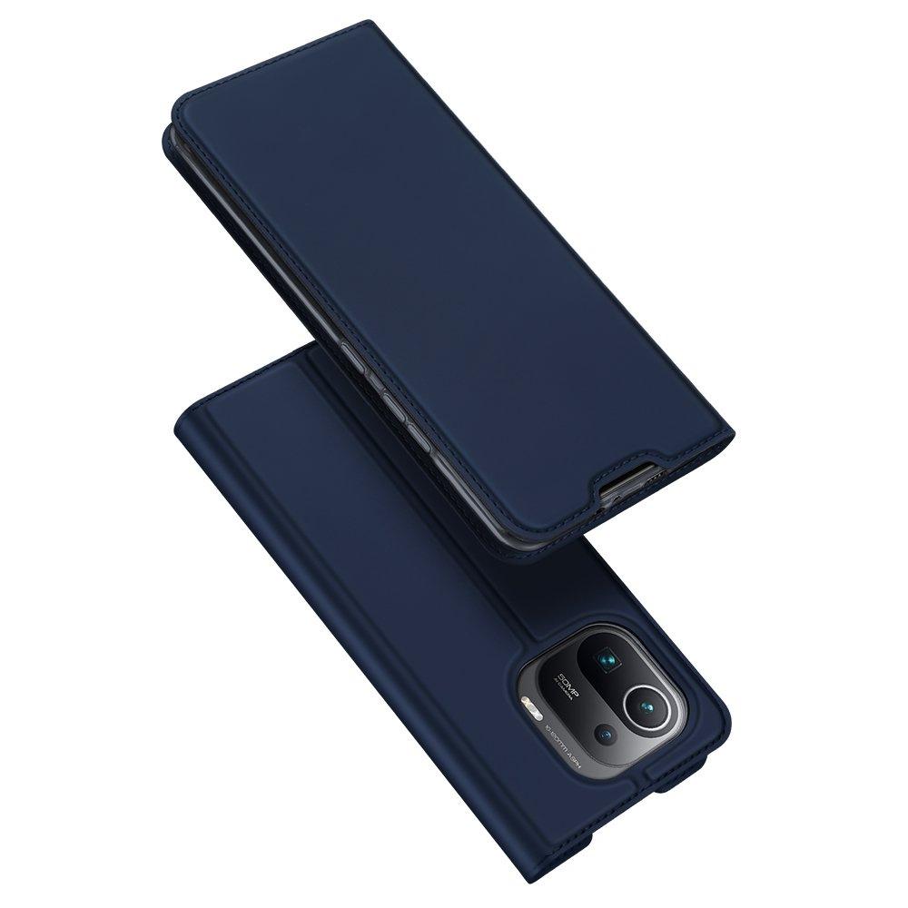 DUX DUCIS Skin Pro Flip Cover Case for Xiaomi Mi 11 Pro - Blue