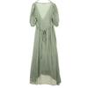 Beauty products FRAY I.D Short sleeve Satin asymmetric hem Long dress Women Used