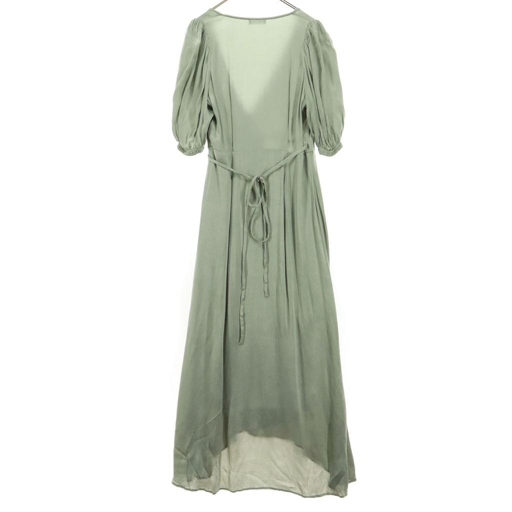 Beauty products FRAY I.D Short sleeve Satin asymmetric hem Long dress Women Used