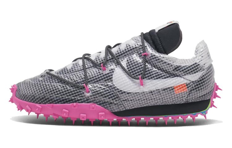 Nike X Off White Waffle Racer  Fuchsia  Women s CD8180-001 38.5