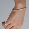 Another Layer Mini Rope Bangle (silver925)