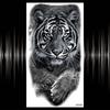 Kompass Brief Temporäre Tattoo Für Männer Frauen Erwachsene Realistische Gefälschte Wolf Schädel Tattoos Aufkleber Tiger Schwarz Wald Tatoos Unterarm