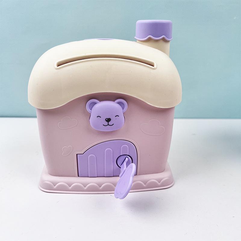 DIY Cartoon Girl Piggy Bank Kit - Creative Handmade Gift for Kids