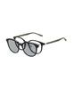 [Zoff] Boston-style 2-way GlassesSunglasses (Polarized) (Black - ZC201G0214E2)  NIGHT&DAY  Polarized Lenses, Anti-Slip, Stylish, UV Protection,