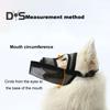 Breathable Mesh Dog Muzzle Anti Bark Pet Mouth Cover Prevent Biting Chewing Dog Training Muzzle for Walking Grooming