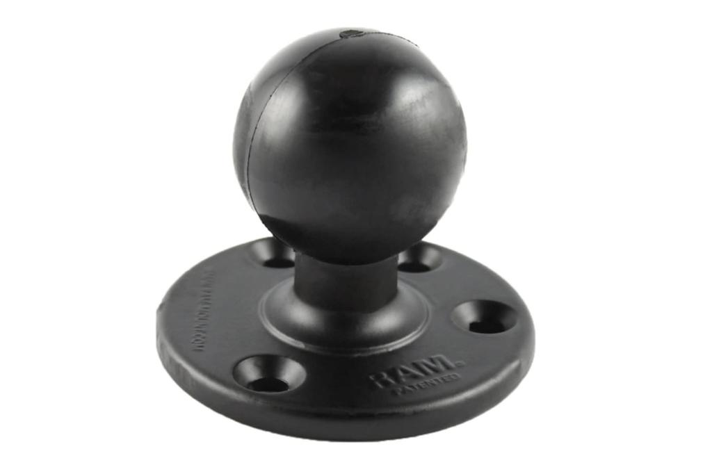 RAM Mounts Round Base 3.68" Diameter 2.25" Ball RAM-D-202U