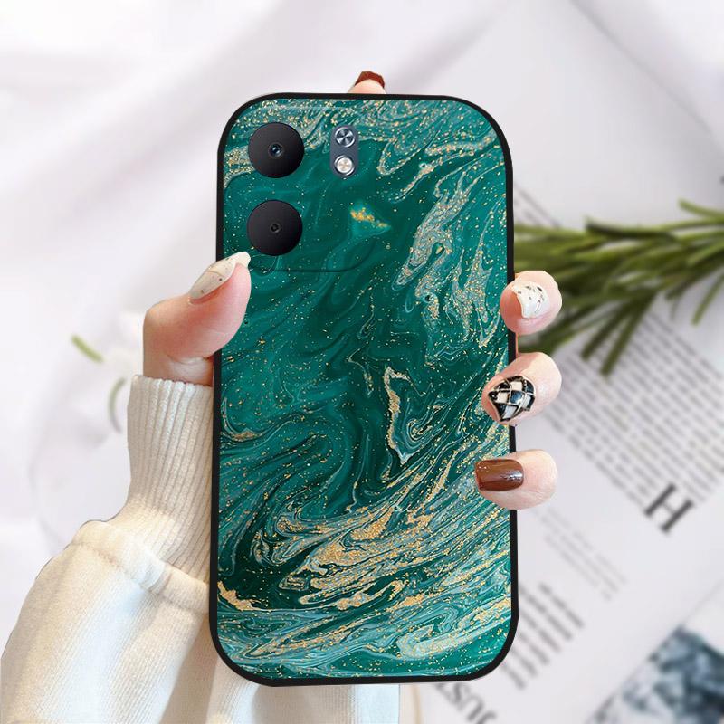 For OPPO A5X Case Fashion Painting Black TPU Soft Silicone Case For OPPO A5X 5G CPH2733 OPPOA5X 4G CPH2725 Back Cover Shell Capa