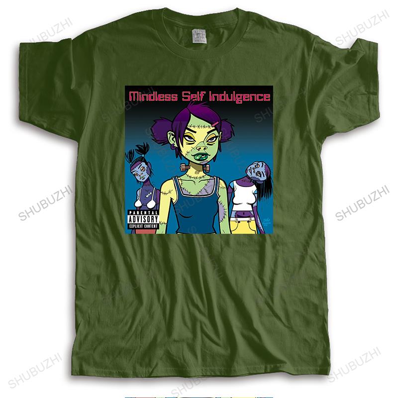 Viele Sommer Hochwertiges T-Shirt Kurzarm FRANKENSTEIN GIRLS T-Shirt msi mindless self indulgence Herren Rundhals-T-Shirt Baumwolle