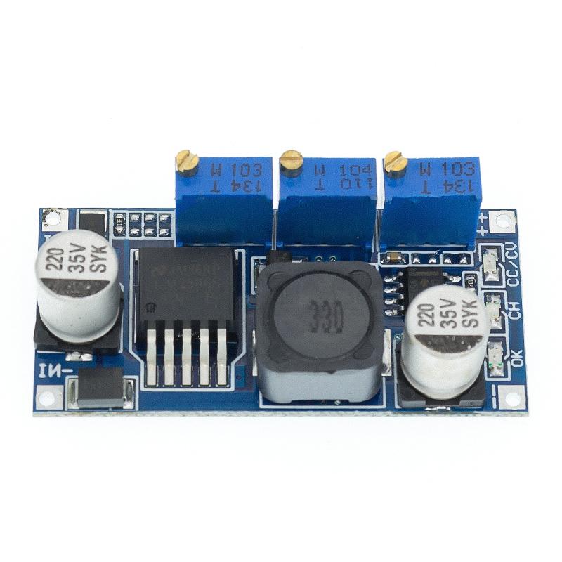 

LM2596S DC-DC Модуль постоянного тока LM2596 DC-DC 7V-35V Понижаемый регулируемый модуль питания CC / CV