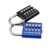 Outdoor Travel Security Lock Zinc Alloy 10 Button Blind Push Button 10 Button combination lock Combination Padlock