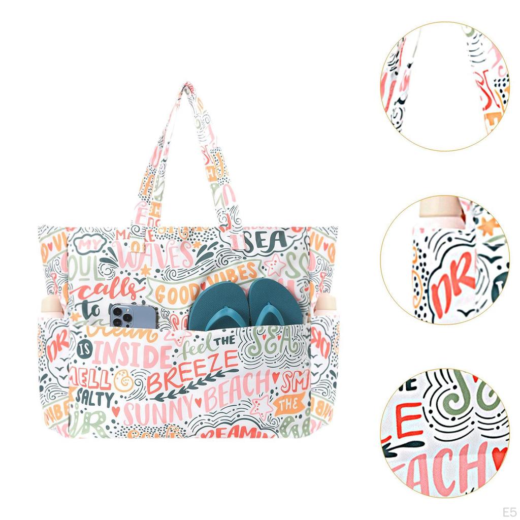 Bag Beach Tote for Swimming Pool Vacation Travel