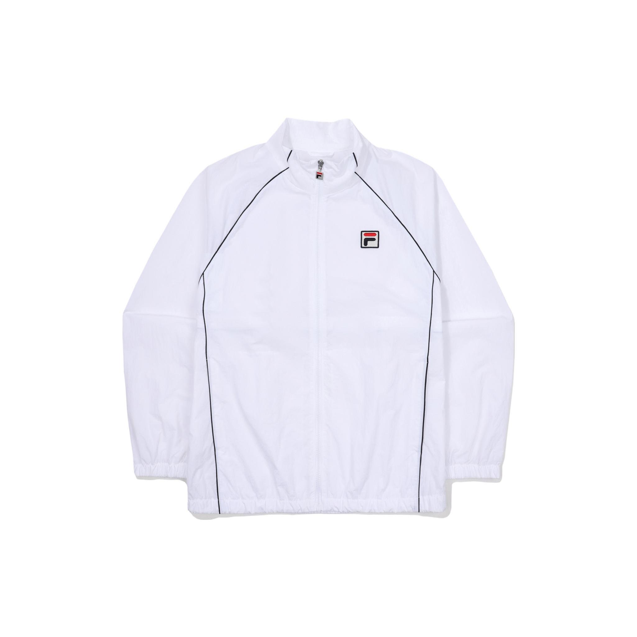 FILA Jackets Men s White Stand Collar Moderate Other FS2JKF1331X-WHI 105