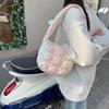 111 Autumn and Winter Models Gradual Change Cloud Bubble Pleated Shoulder Bag Shopping Handbag Messenger Vest Bag