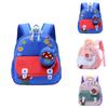 Unisex Kids Backpack With Arcshaped Straps And Playful Cartoon Pattern For Children In Preschool