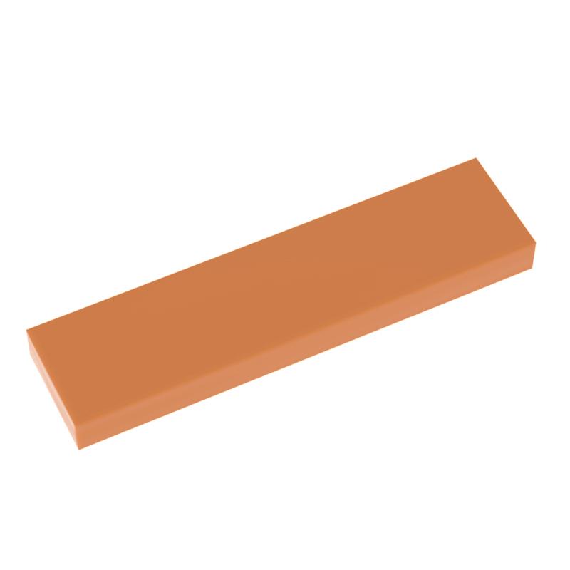 50and100and200PCS Tile 2431 DIY 1x4 Construction Blocks Bricks Smooth Instructive Creative Playthings Children Dimension Works With Famous