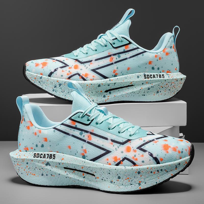Carbon Plate Sneakers Professional Marathon Running Shoes Men Training Sports Shoes Wear Resistant Tennis Sneakers Women's Shoes