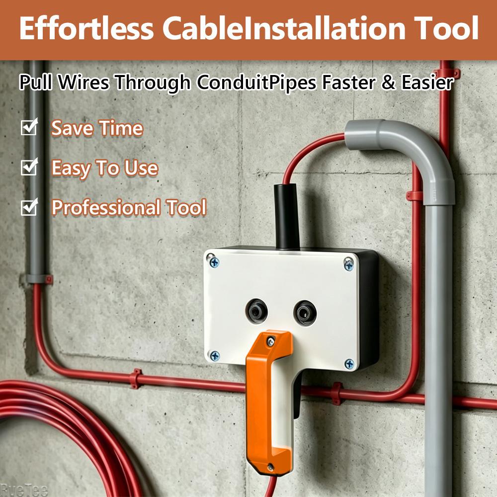 Wire Puller Heavy-duty Handheld Wiring Tools Wire Tugger For Electrician For Pipe Narrow Spaces Wall Underground Data Center