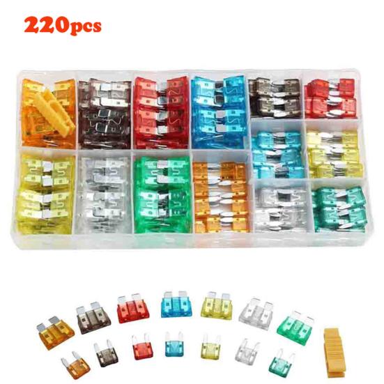 Multiple Car Fuses Insert Plug-in Type Long Service Life Widely Used