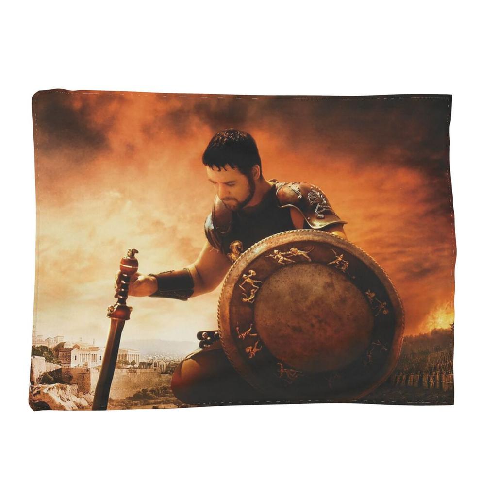 Paul Mescal Gladiator Blankets Soft Warm Flannel Throw Blanket Bedding for Bed Living room Picnic Travel Home Couch