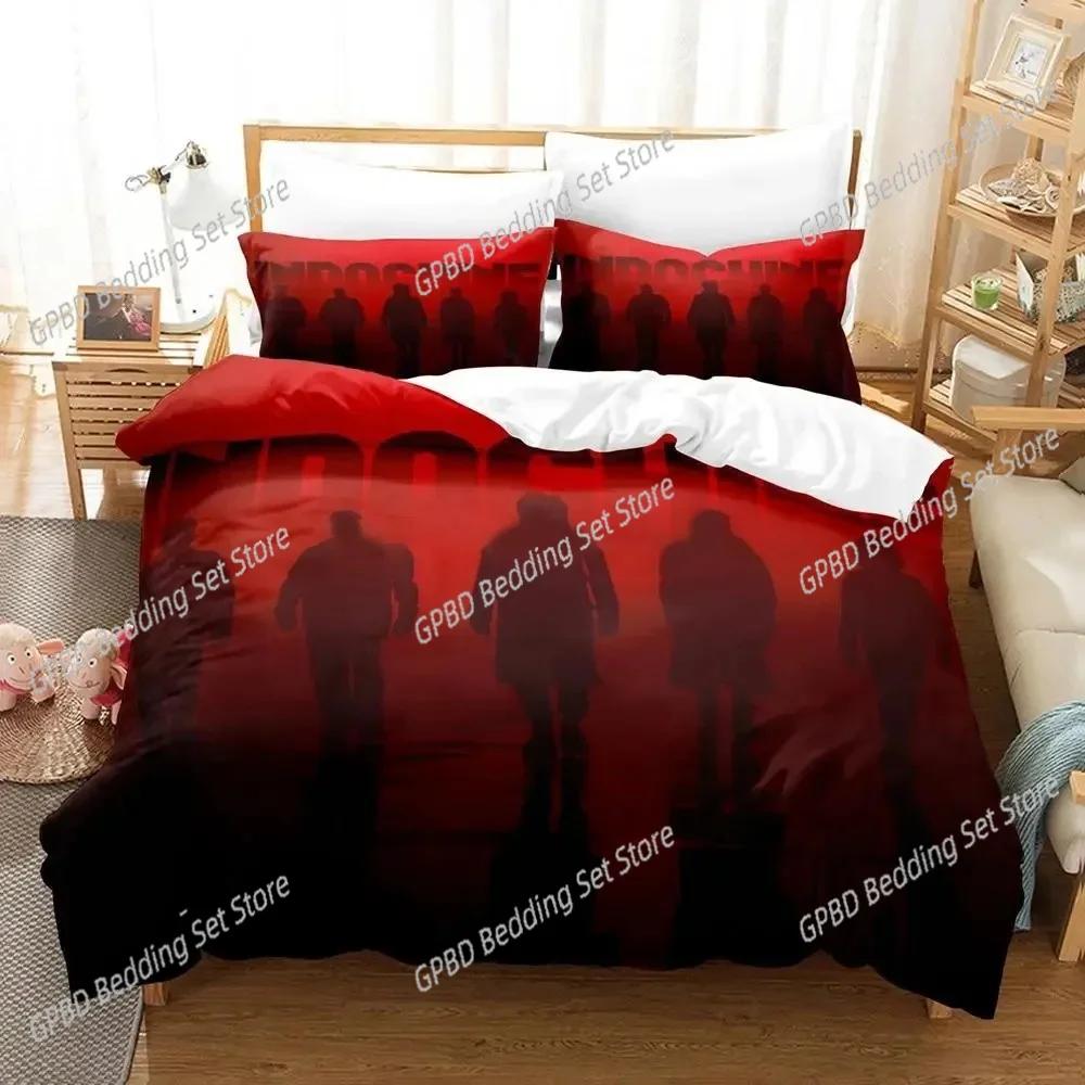 3D Print Indochine Rock Bedding Set For Bedroom Soft Modern Bedspreads Comefortable Kids Duvet Cover Quilt Cover And Pillowcase