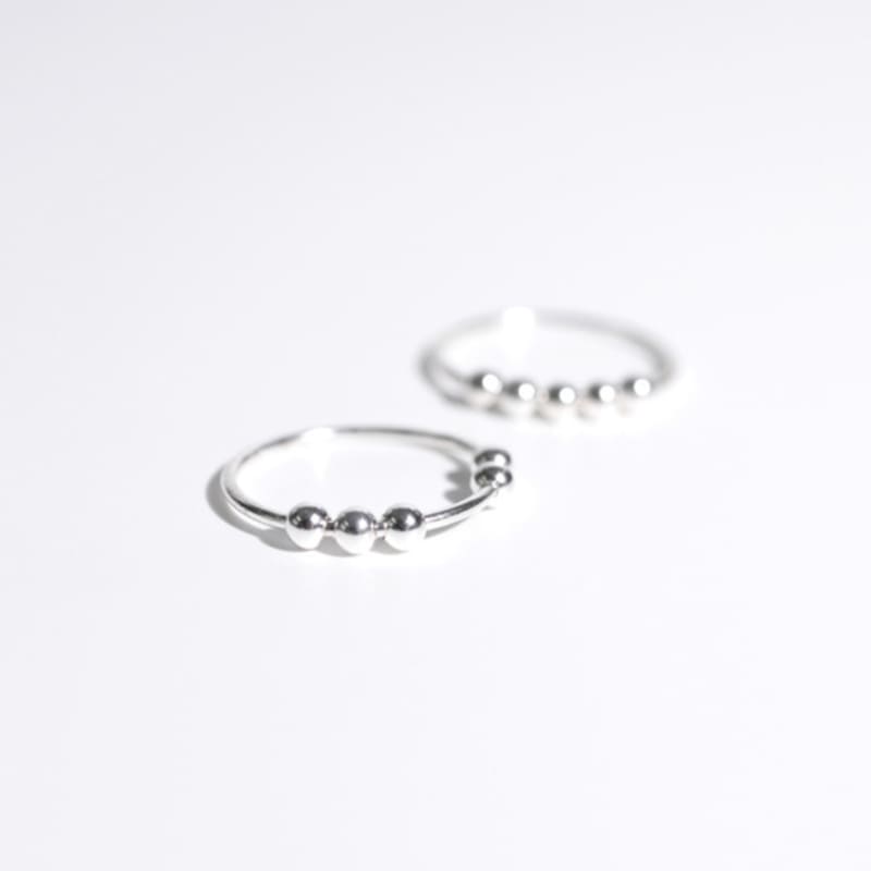 Kiee Oshimu (Silver 925) 013 Dynamic Ring