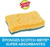 Scotch-Brite Delicate Éponge à Récurer en Cellulose non Rayante , 10 Pièces - Tampon à Récurer Très Absorbant, Bleu - Anti-rayures