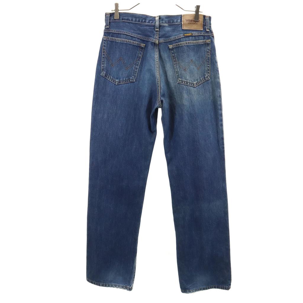 Wrangler Japonya'da Üretildi Denim pantolon w33 İndigo mavisi kot Erkek Kullanılmış