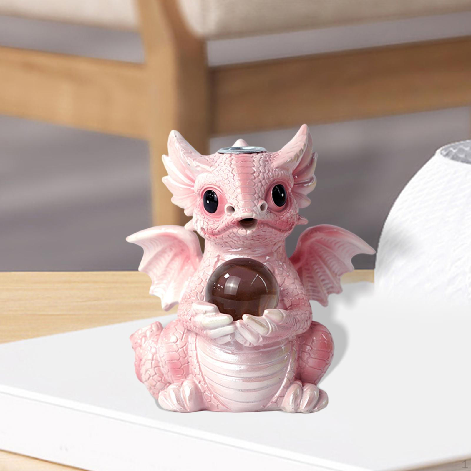 

Горелка, конусы, держатель горелки, смола, дракон, обратный поток, украшение для дома, подарок розовый